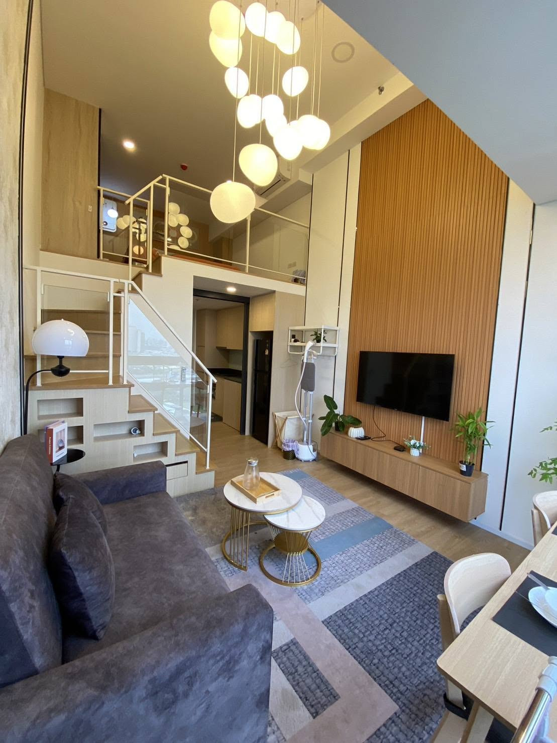 🏡 Condo for Rent – Landmark @ MRTA Station (แลนด์มาร์ค แอท เอ็มอาร์ทีเอ สเตชั่น) | Duplex | 27.34 sqm | Building C Floor 28 | Rama 9 | 💰22,000 THB/month | LINE: @500vvzzy | Ref: TR0150