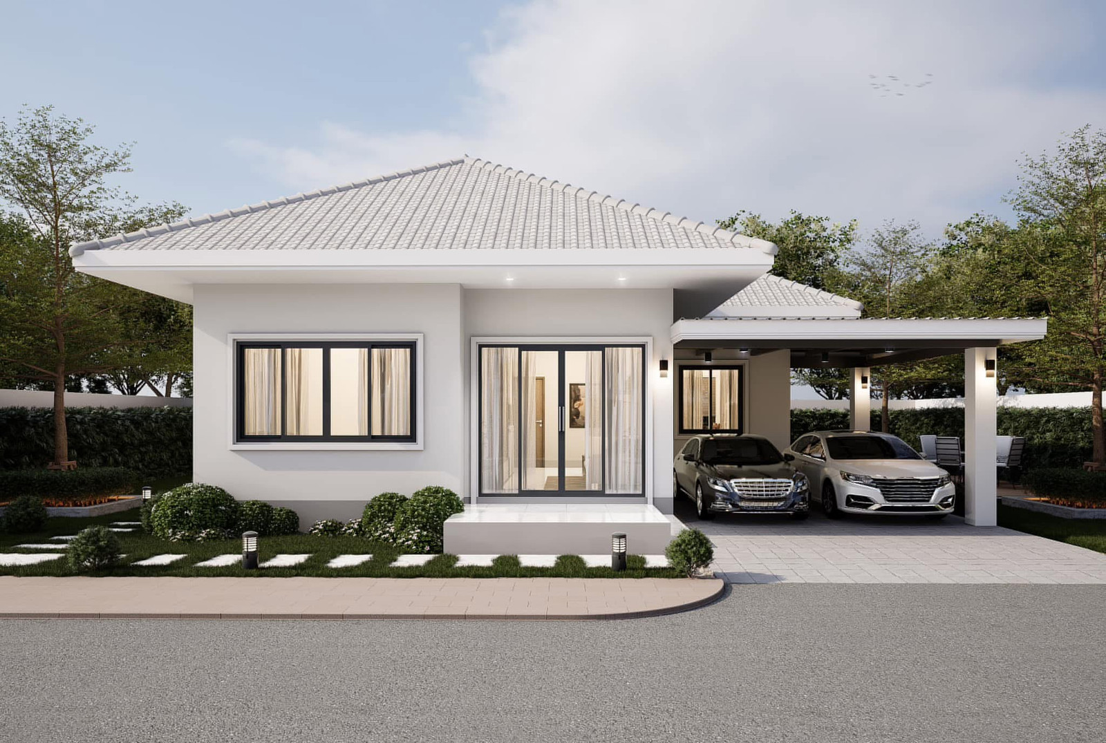 บ้านเดี่ยวโคราชหลังใหญ่เพดานสูง พื้นที่เยอะจุใจ – รูปที่ 3