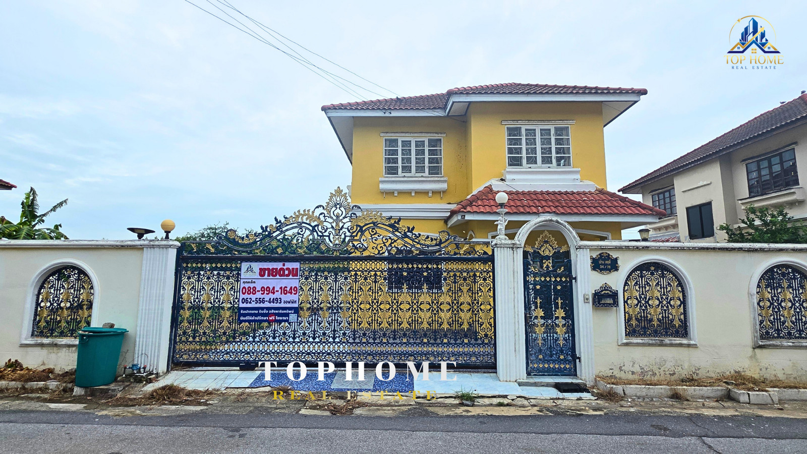 🔥 Urgent sale‼️ 2-story detached house, large area 98.2 sq m. 🏡 KC Garden Home Village, Hathairat 34/3