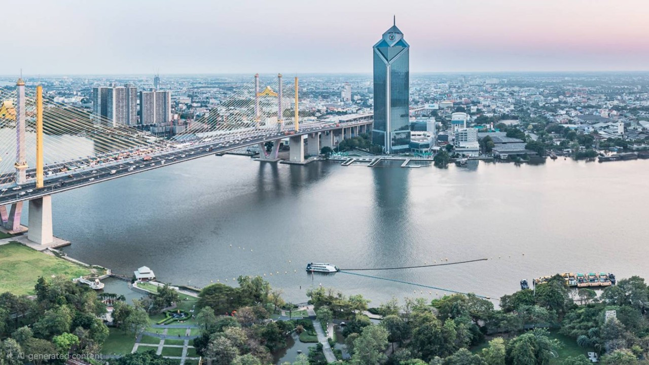ขายดาวน์ ONE RIVER Rama 3 – Penthouse Unit on 28th Floor – รูปที่ 2
