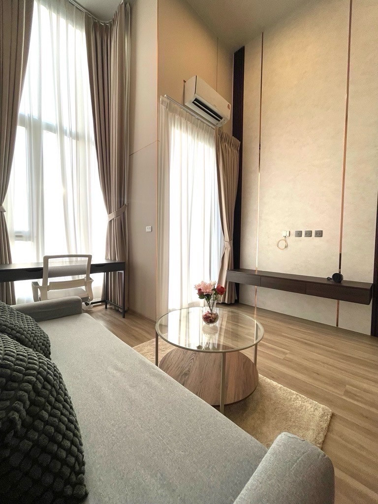📍For Rent!! Culture Thonglor💥New project, stylish room in prime Thonglor! Only 38,000฿ / month💥Move-in ready‼️🛋 1 Bedroom Hybrid | 38 sq.m.📞 Contact: Aomam (Agent)Tel / Line ID: 095-587-1692 WhatsApp: +66 95 587 1692 – รูปที่ 3