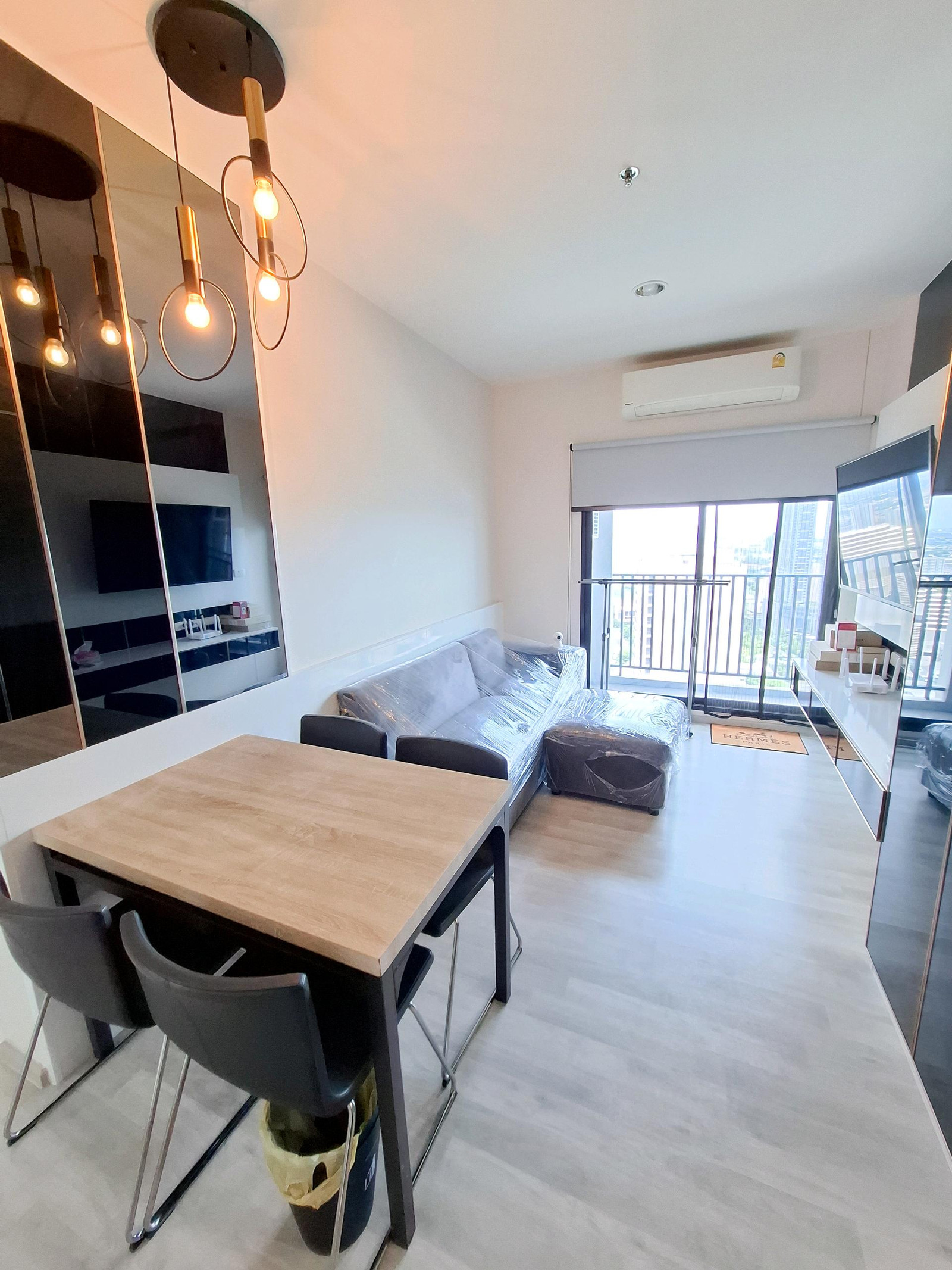 Condo for rent, Niche Mono Mega Space Bangna, 2 bedrooms, 1 bathroom, 1 kitchen, spacious room, fully furnished, electrical appliances. Condo for rent, Niche Mono Mega Space Bangna, 2 bedrooms, 1 bathroom, 1 kitchen, spacious room, fully furnished, electrical appliances.