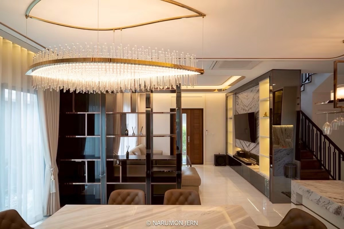 🏡 บ้านหรูให้เช่า พร้อมเข้าอยู่ เฟอร์ครบ | Bangkok Boulevard พระราม 9 เพียง 15 นาทีจาก Wellington College Bangkok – รูปที่ 3