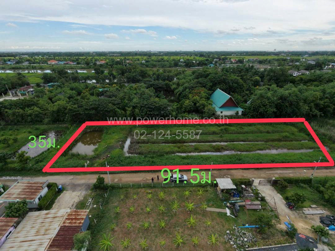 Vacant land, Khlong Hok Subdistrict, Khlong Luang District Near Khlong Luang Hospital Vacant land, Khlong Hok Subdistrict, Khlong Luang District Near Khlong Luang Hospital