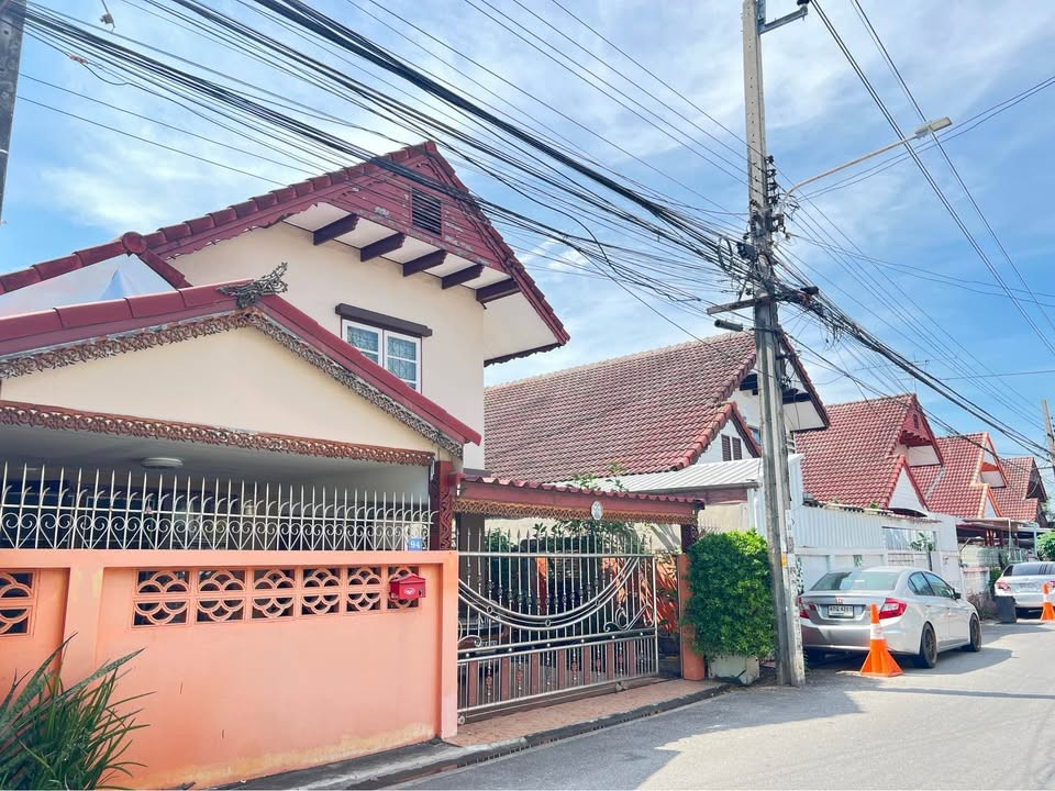 ✨Detached house for rent, Ploypailin Village. Near Don Mueang Airport, 2 floors, 3 bedrooms, 2 bathrooms, 42 sq m, 17000 baht. – รูปที่ 2