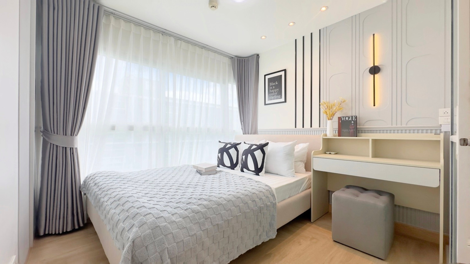 🔥 Corner room 🔥 [D Condo Ramkhamhaeng 9] 🏡Who is looking for a condo? Ramkhamhaeng - Rama 9 location, this room is very interesting 👀✨