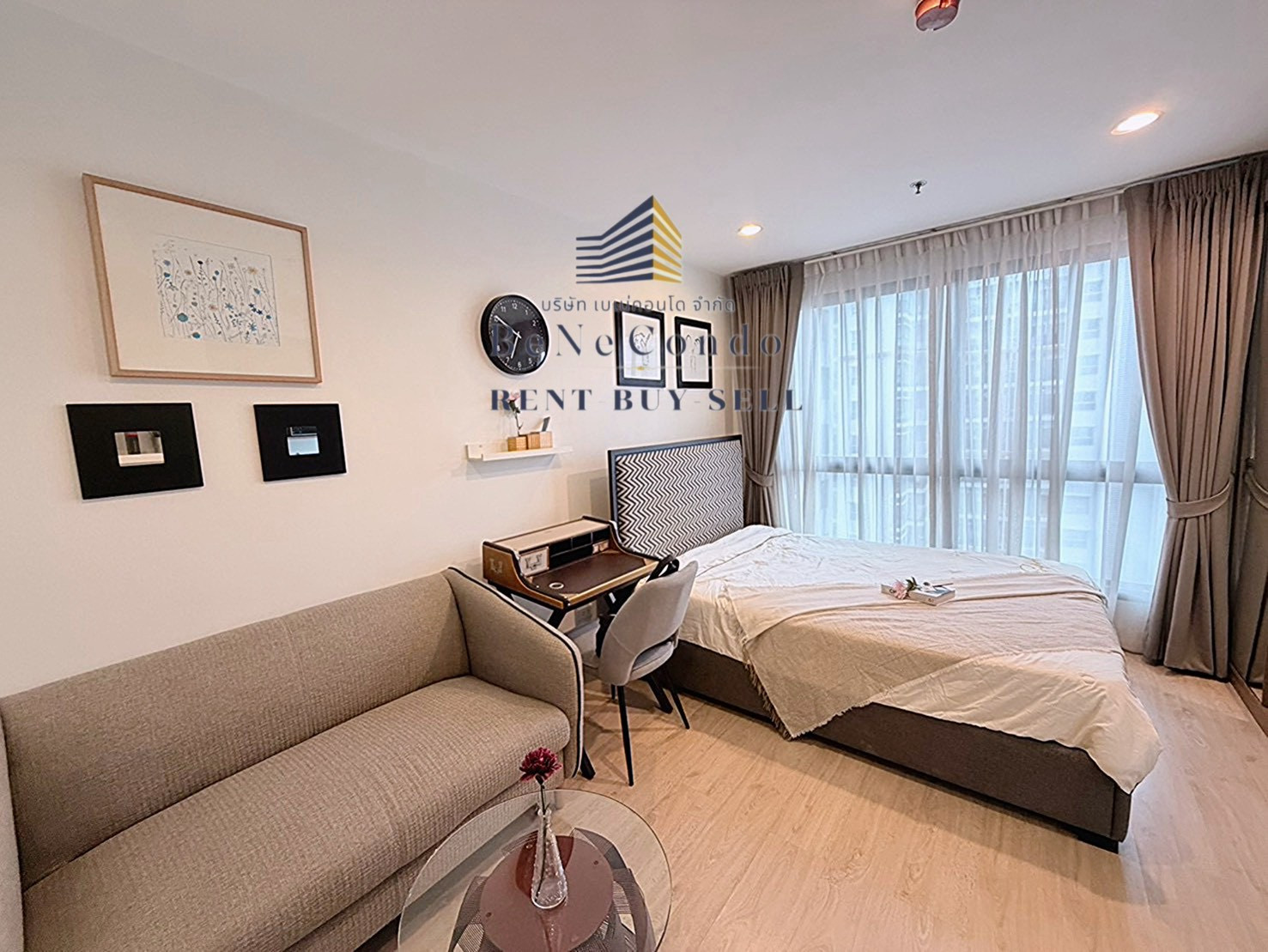 *** ให้เช่า คอนโด ไอดีโอ  สาทร-ท่าพระ ใกล้ BTSโพธินิมิตร (Ideo Sathorn - Thapra) *** – รูปที่ 3