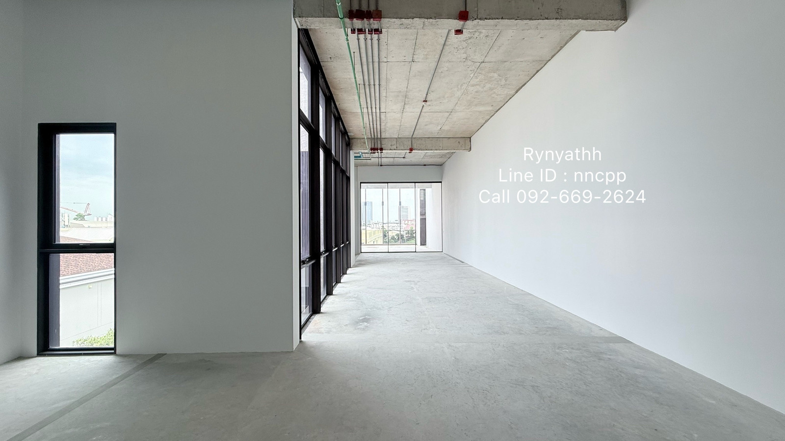 Commercial building for rent (bachel) 1000 sq m. + elevator, next to the road, parking for 10 cars. Call 092-6692624 – รูปที่ 4