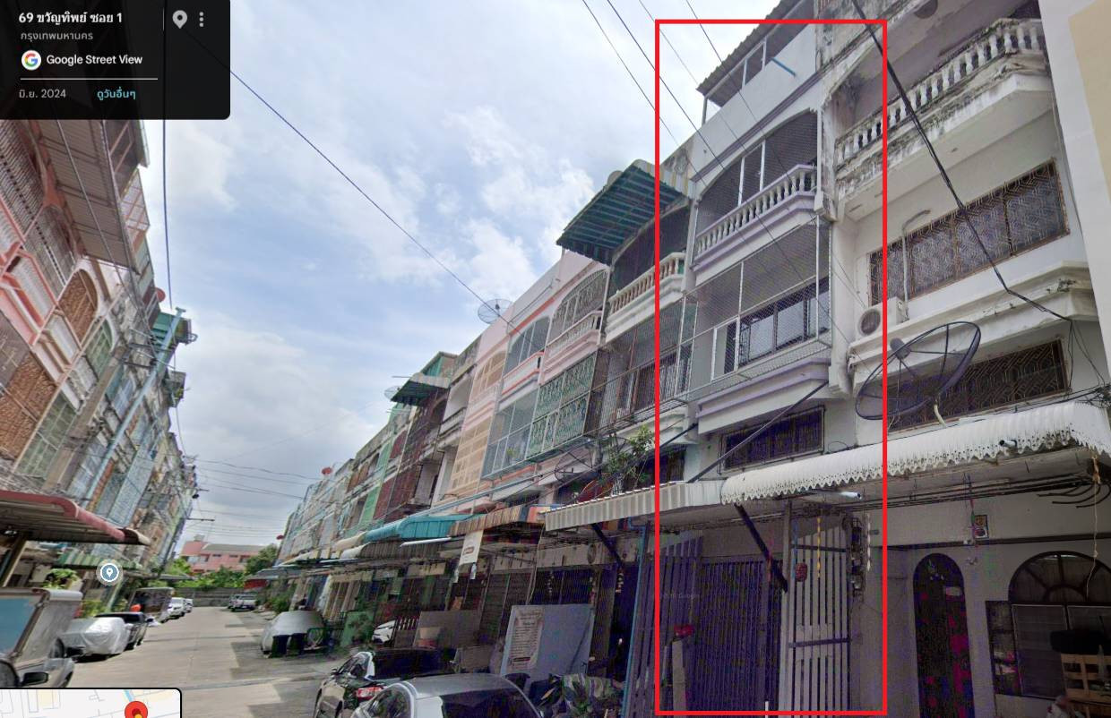 PZ1491-ขาย อาคารพาณิชย์ 4 ชั้น เพชรเกษม 69  เนื้อที่ 15 ตรารางวา ซอยขวัญทิพย์ซอย 1  ห่างถนน เพชรเกษม 400 เมตร แขวงหนองค้างพลู เขตหนองแขม กรุงเทพมหานคร  – รูปที่ 2