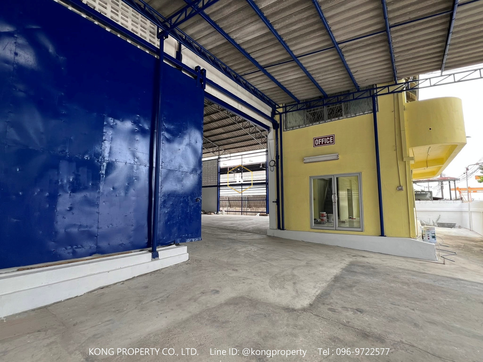 Warehouse for rent, Bang Phli - Tamru, Samut Prakan, newly renovated, 1,000 sq m. – รูปที่ 2