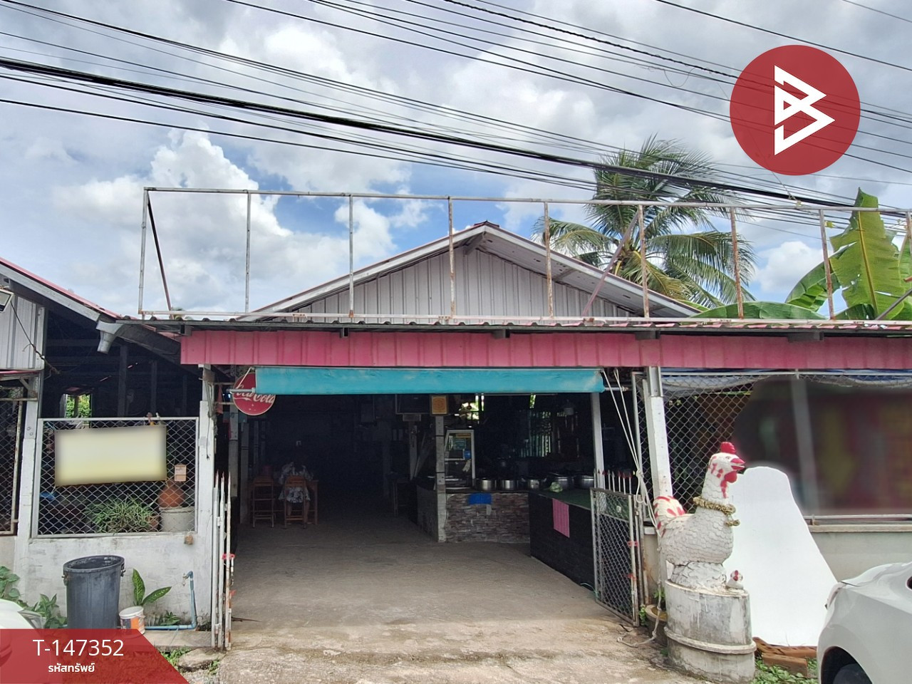 ขายบ้านเดี่ยวพร้อมกิจการร้านอาหาร ต.ท่าเรือ เมืองนครศรีธรรมราช ทำเลดี ติดถนน – รูปที่ 2