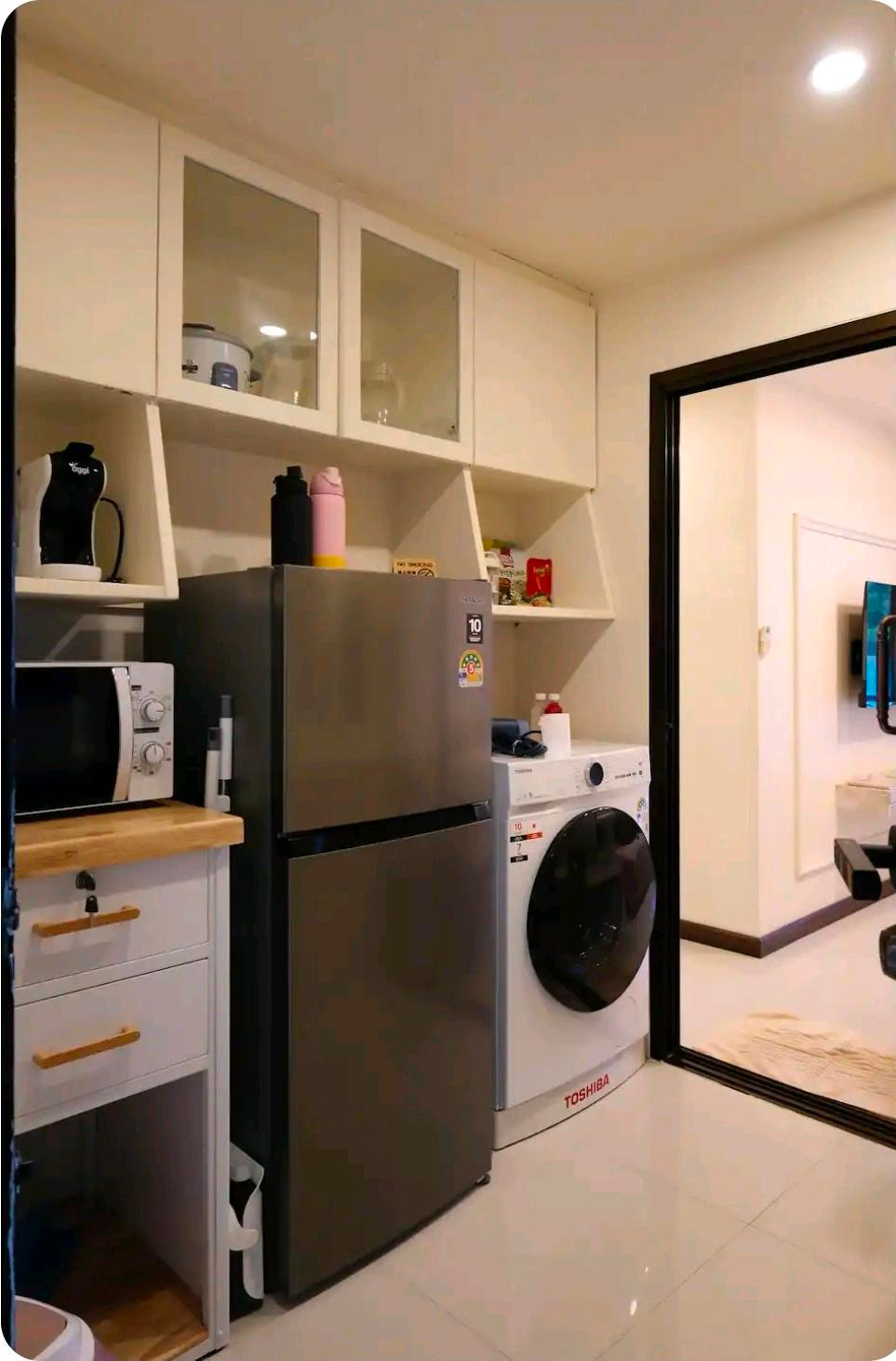 ห้องสวยพร้อมอยู่ 1นอน+ อุปกรณ์ครบ ทำเลดี – รูปที่ 2