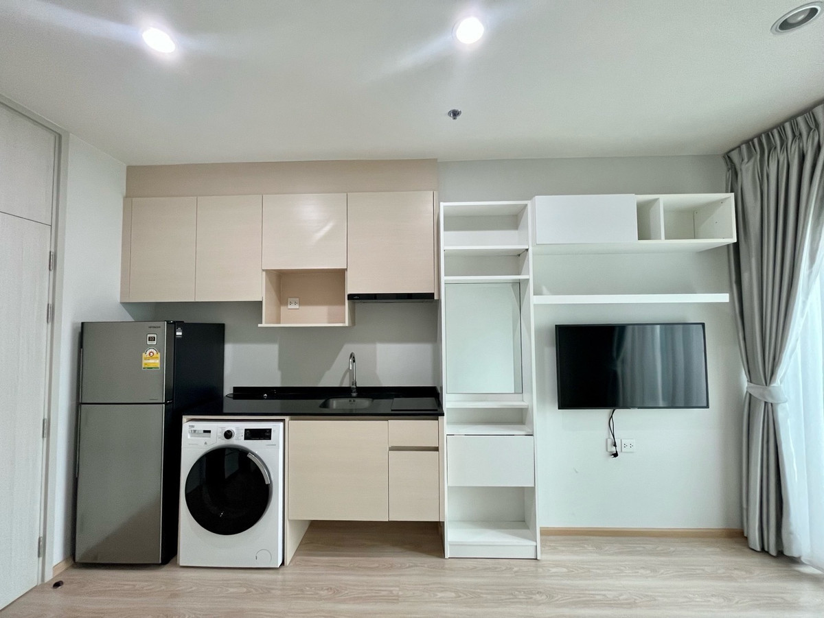 ห้องมุมน่าอยู่ไม่ร้อน เฟอร์ฯครบ⭐Noble Revolve Ratchada1 (โนเบิล รีวอลฟ์ รัชดา 1) – รูปที่ 3