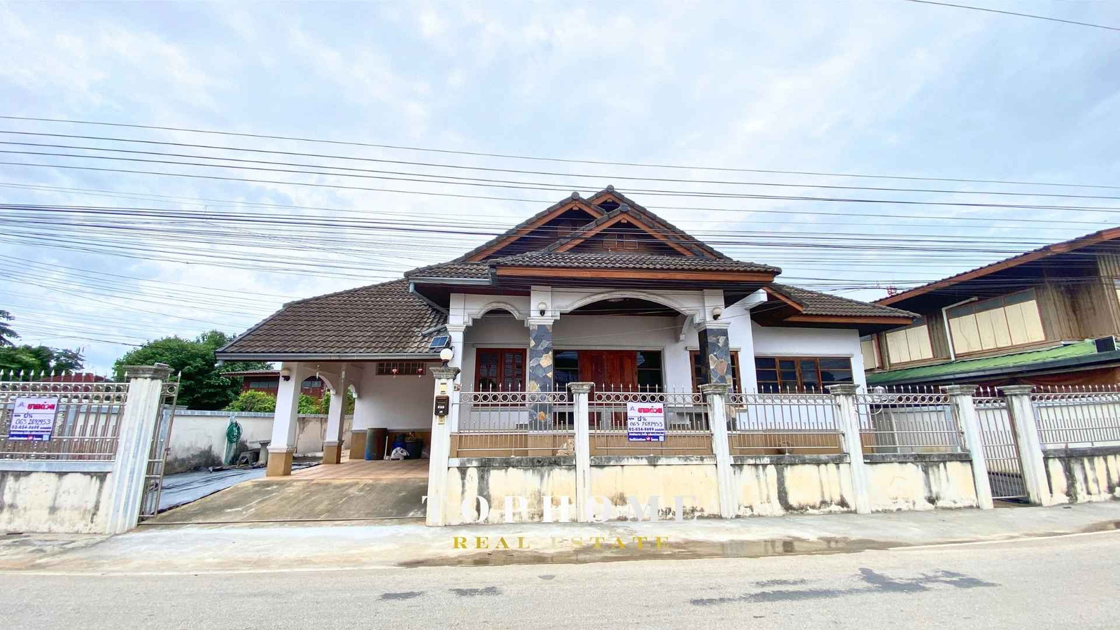 🏡🔥 Single house for sale Ready to move in, good location, Ban Fon, area 83 square wah, Chomphu Subdistrict, Mueang District, Lampang Province. 🏡🔥 Single house for sale Ready to move in, good location, Ban Fon, area 83 square wah, Chomphu Subdistrict, Mueang District, Lampang Province.