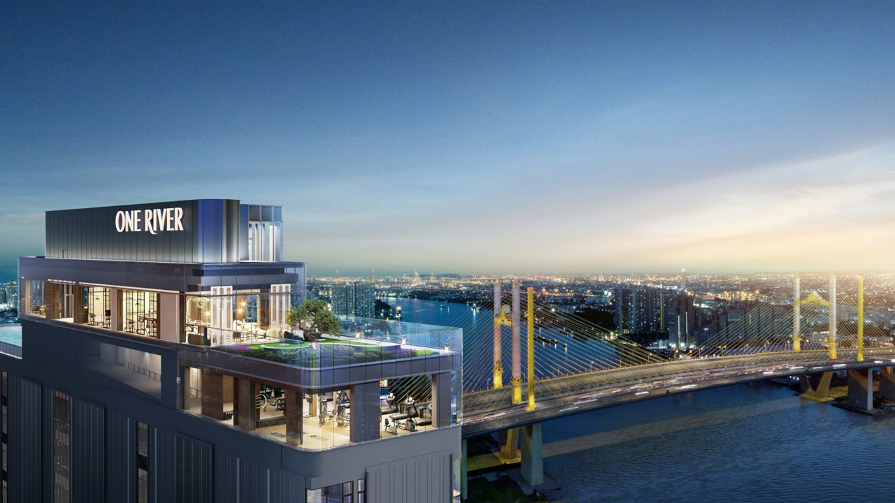 ขายดาวน์ ONE RIVER Rama 3 – Penthouse Unit on 28th Floor – รูปที่ 4