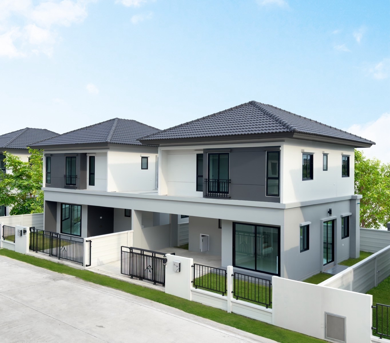 Semi-detached house for sale, new design, low installments ✅ 1st hand, quiet project