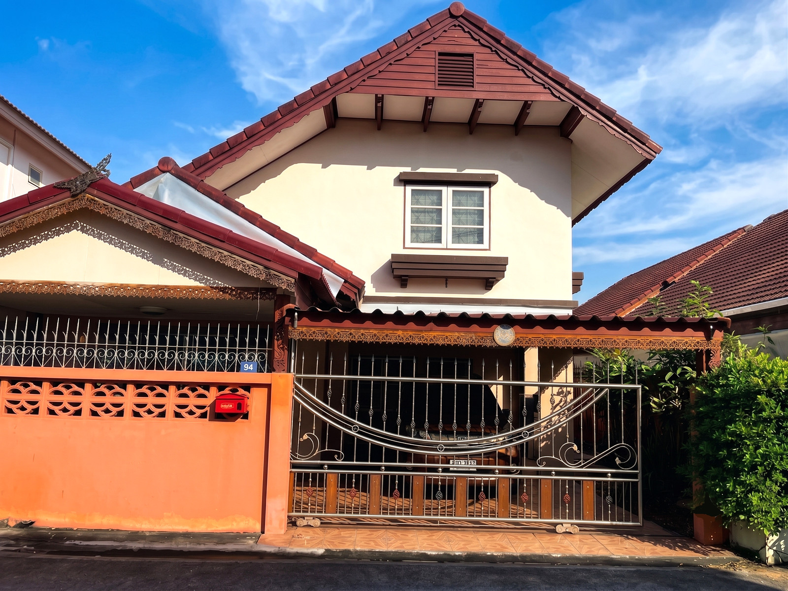 ✨Detached house for rent, Ploypailin Village. Near Don Mueang Airport, 2 floors, 3 bedrooms, 2 bathrooms, 42 sq m, 17000 baht.