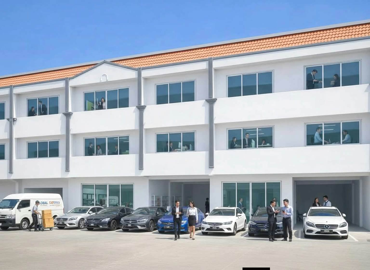 Factory, warehouse for rent, Bang Bua Thong, with office for rent, 500 sq m, suitable for modification and design to make a modern office. Factory, warehouse for rent, Bang Bua Thong, with office for rent, 500 sq m, suitable for modification and design to make a modern office.