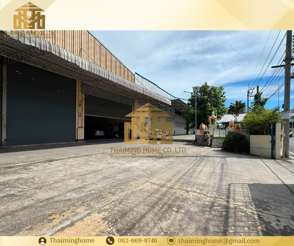 ขาย โรงงานพร้อมที่ดิน 5ไร่ มีใบ รง4 ตำหรุ บางพลี สมุทรปราการ รถเทรลเลอร์เข้าสะดวก (TW8-25826) – รูปที่ 3
