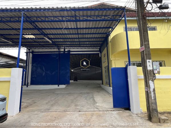 ให้เช่าโกดัง บางพลี - ตำหรุ สมุทรปราการ ปรับปรุงใหม่ 1,000 ตรม 