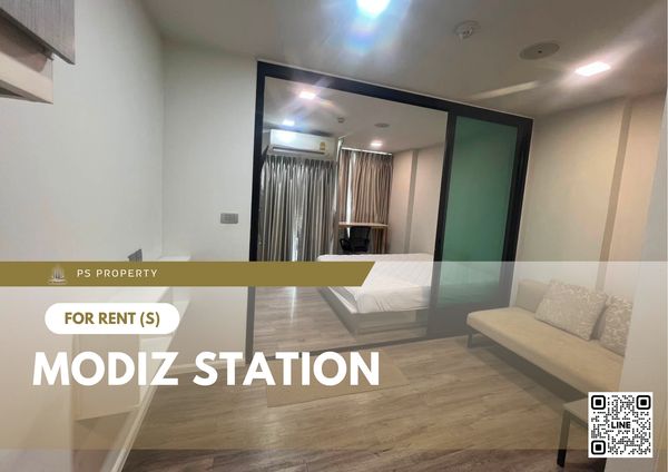For Rent ✨ Modiz Station ✨ Fully furnished and equipped with appliances; near BTS Phahonyothin 59.