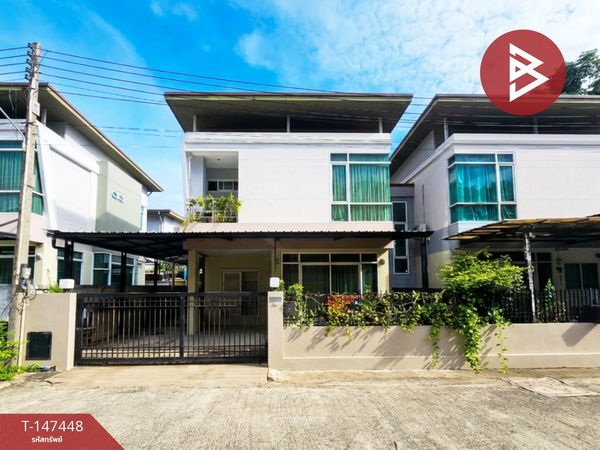 Semi-detached house for sale, The Pine Sriracha Village, Chonburi.