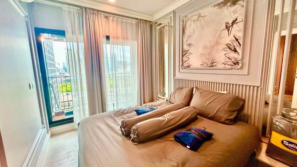 🟡For sale: Life Asoke - Rama 9, Life Asoke Rama 9, prime location in the heart of the city. Beautiful room, ready to move in, close to MRT Rama 9, only 300 meters.  ✅ Ready to move in immediately.