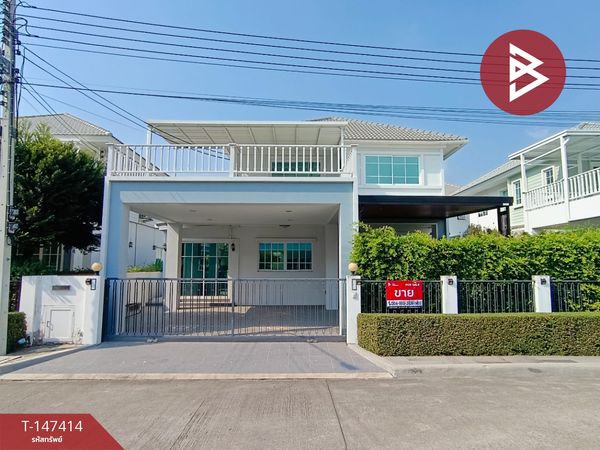 Single house for sale Chuan Chuen Prime Village, Bangkok-Pathum Thani, ready to move in.