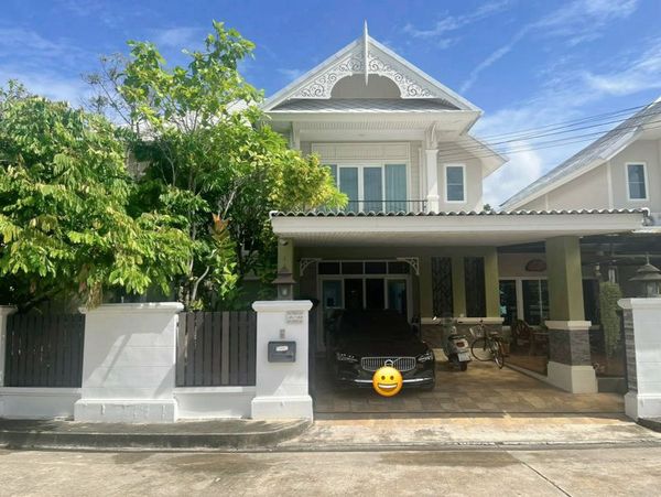 บ้านเดี่ยว 3 หลัง หมู่บ้าน The Lake Ville พื้นที่รวม 273 ตารางวา แปลงมุม พร้อมอยู่ ตำบลโคกขาม อำเภอเมืองสมุทรสาคร จังหวัดสมุทรสาคร