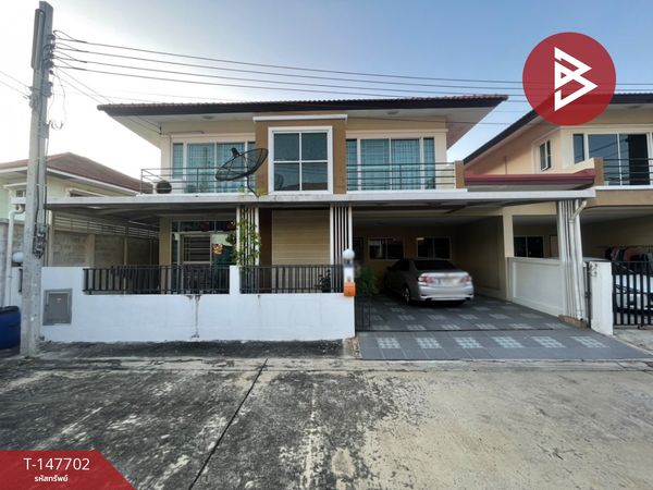 Semi-detached house for sale, Denchai Plus Village, Soi Mangkorn (Denchai Plus, Soi Mangkorn), Samut Prakan.