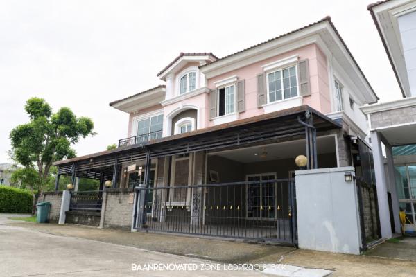 For Sale House , Golden Town 2 Ladprao-Kaset Nawamin , nice view , wide frontage , Khlong Kum , Bung Kum , Bangkok , CX-167549