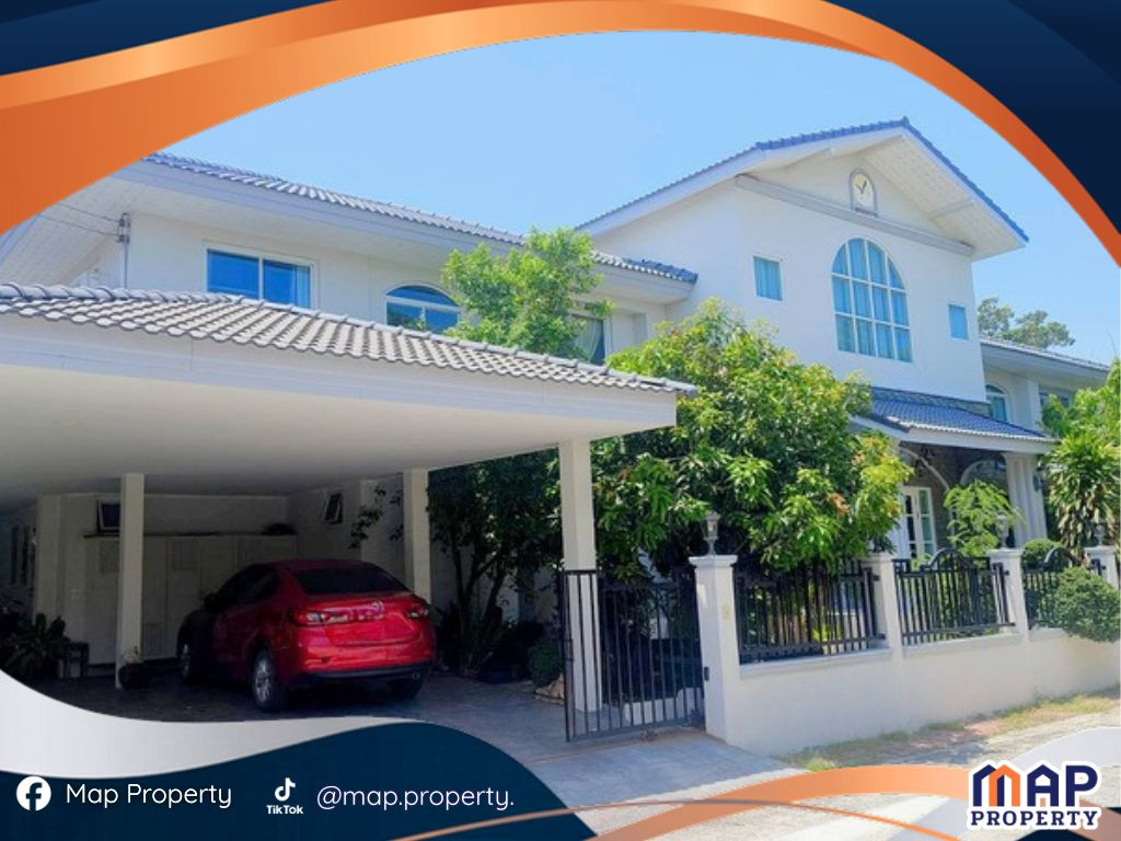 Selling a 2-story detached house in the Chaiyapruek-Theparak project, Chaiyapruek-Soi Thanasit