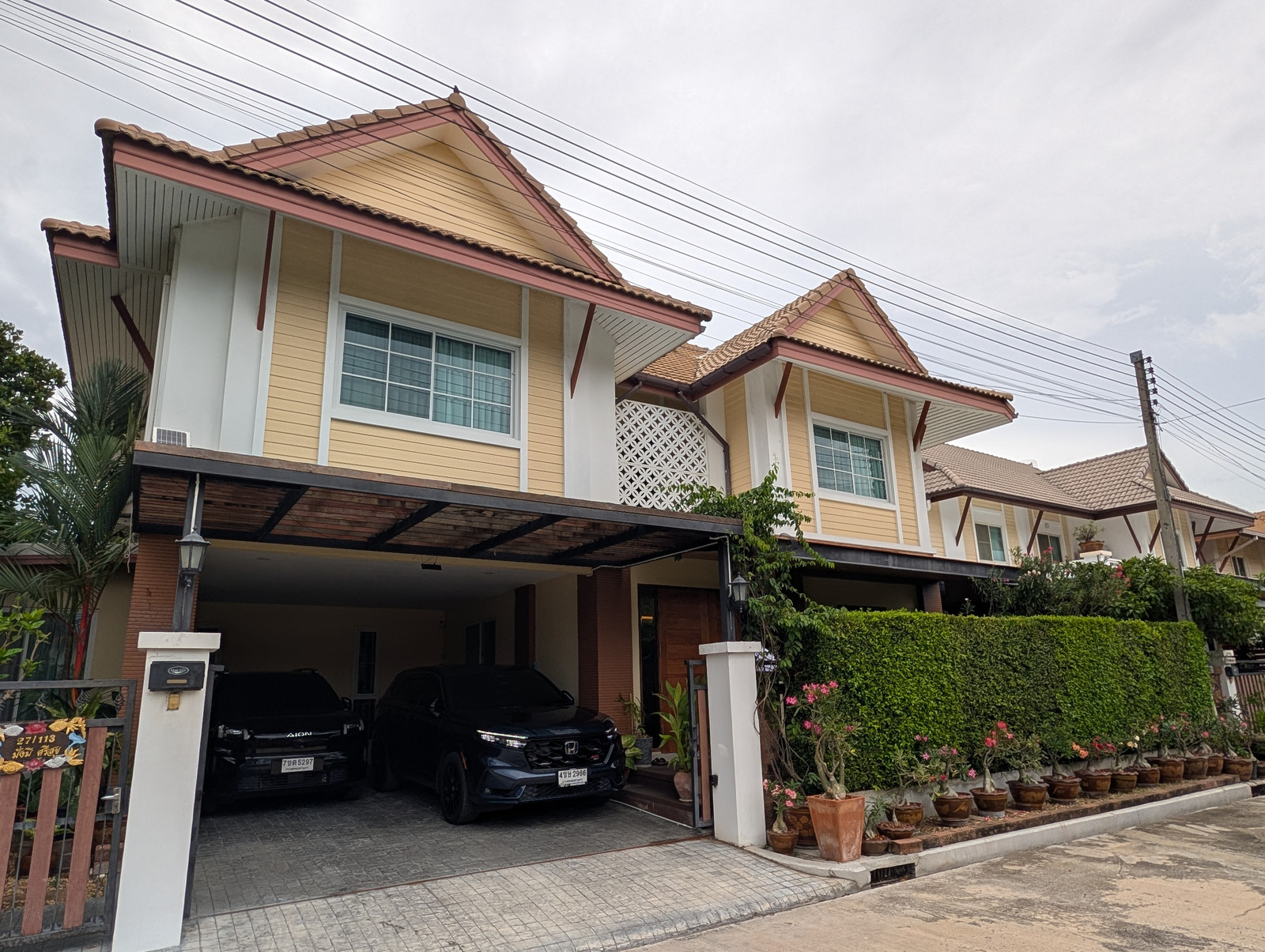 2-storey detached house for sale, 2 houses next to each other, Siam Natural Home Village, Rama 2, good location, convenient travel. 2-storey detached house for sale, 2 houses next to each other, Siam Natural Home Village, Rama 2, good location, convenient travel.