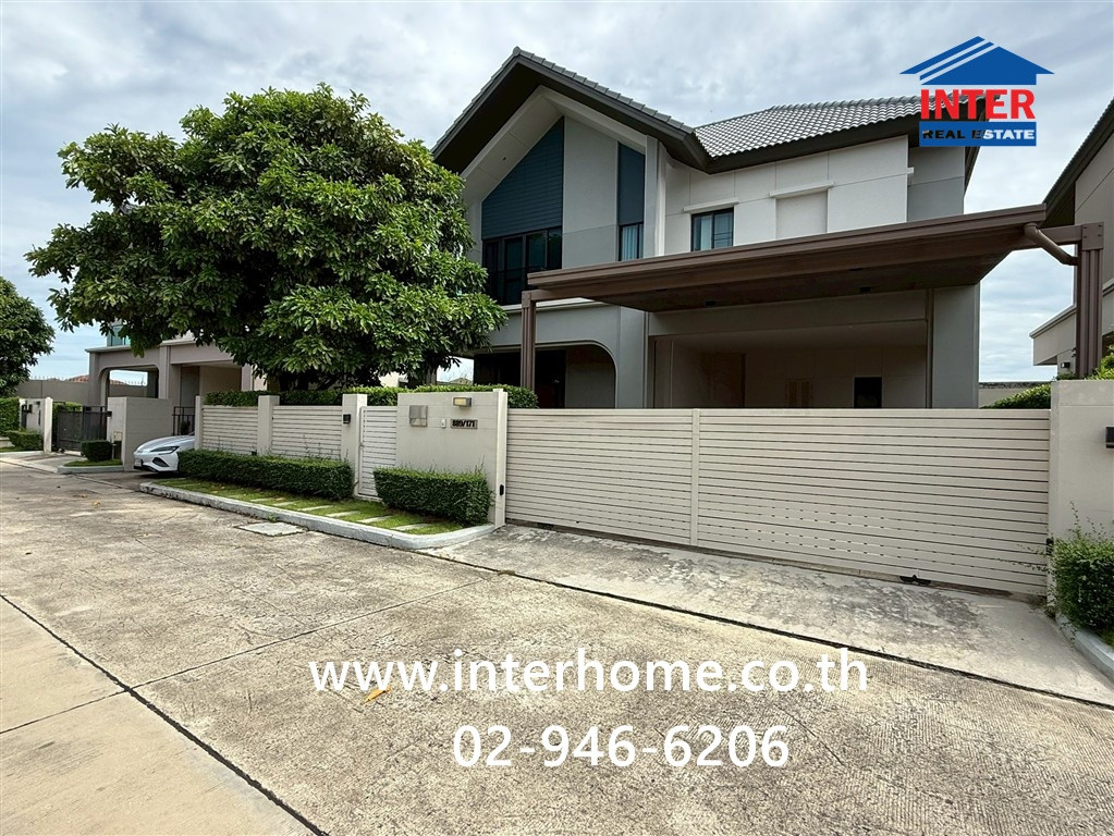 บ้านเดี่ยว 2 ชั้น 75.3 ตร.ว. หมู่บ้านบางกอกบูเลอวาร์ด เวสต์เกต ใกล้ห้างเซ็ลทรัลเวสต์เกต ถนนบางกรวย-ไทรน้อย ถนนกาญจนาภิเษก บางบัวทอง นนทบุรี – รูปที่ 2