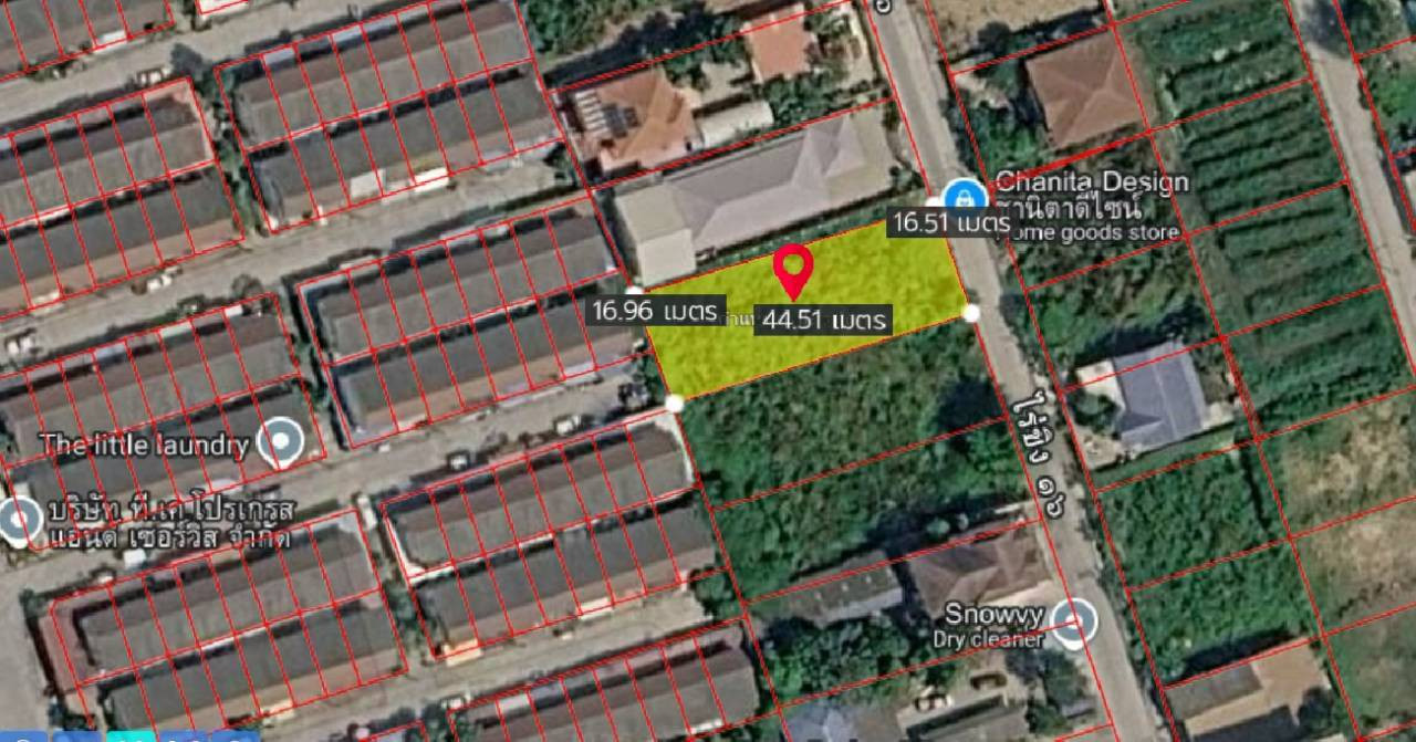 Land 1 ngan 80 sq m, good price 19,000/sq m, Soi Rai Khing 16, Soi Mo Si, Om Yai, through Borom - Phetkasem Road, many entrances and exits. – รูปที่ 3