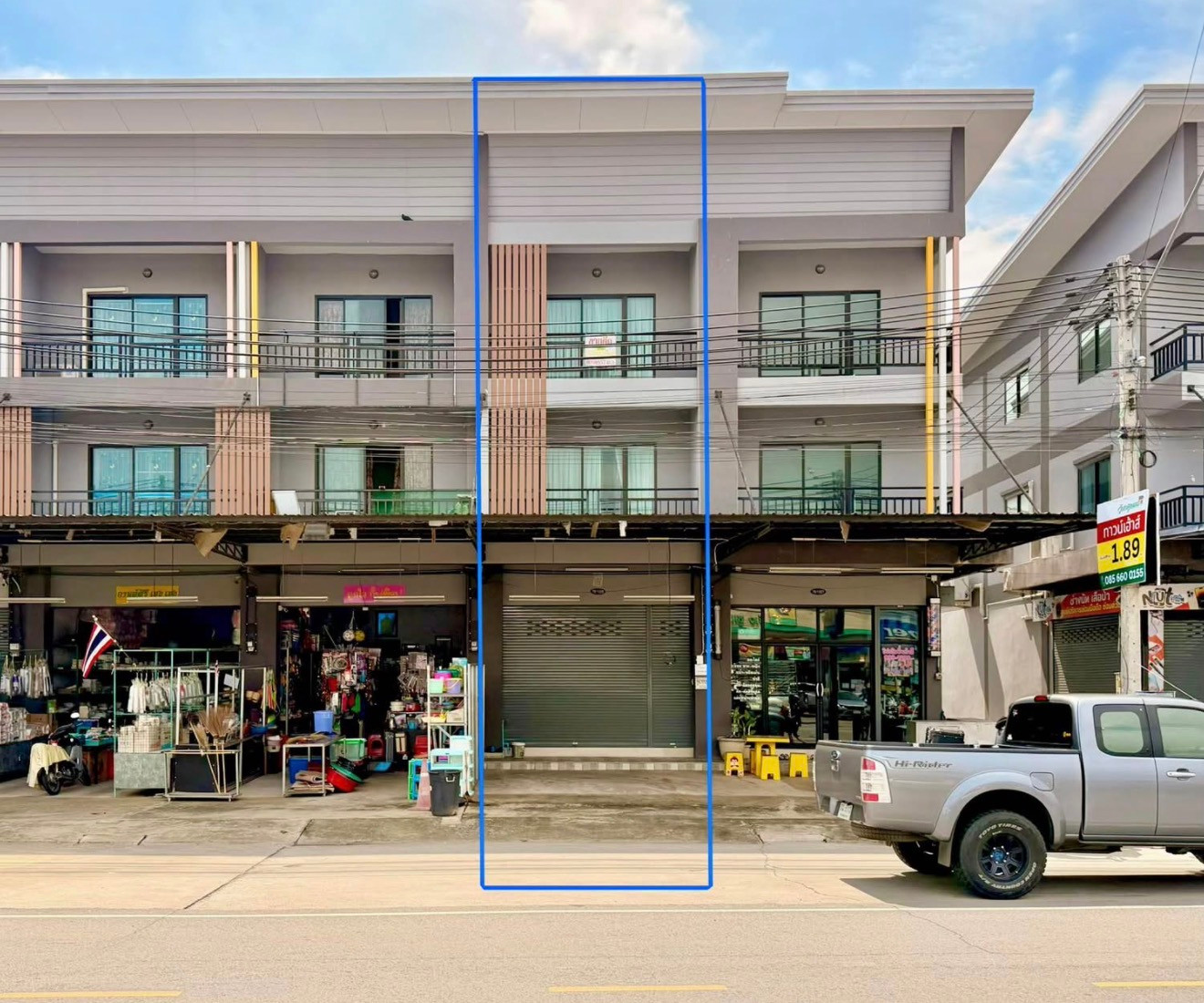 🏤 3-story commercial building for sale, Wiset Suk Nakhon Project, Phase 7 🏤 3-story commercial building for sale, Wiset Suk Nakhon Project, Phase 7