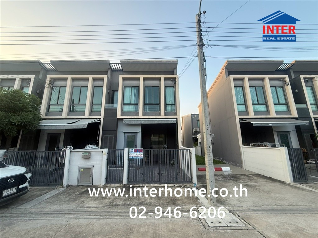 Townhouse, 2 floors, 17.9 sq m, Pleno Village. Sukhumvit-Bangna Bangna-Trad Road Buanakarin Road, Bang Kaeo, Samut Prakan – รูปที่ 2