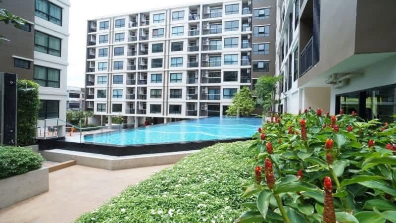 คอนโด ศุภาลัย ซิตี้ รีสอร์ท สถานีแบริ่ง สุขุมวิท 105 (Supalai City Resort Bearing Station Sukumvit 105) แบบห้อง 1BD (1 ห้องนอน 1 ห้องน้ำ 1 ห้องครัว 1 ห้องรับแขก) เฟอร์นิเจอร์  เครื่องใช้ไฟฟ้า ครบ (ห้องสวย Built-in) พร้อมอยู่ ค่าเช่า 12,000 บาท/เดือน  – รูปที่ 2