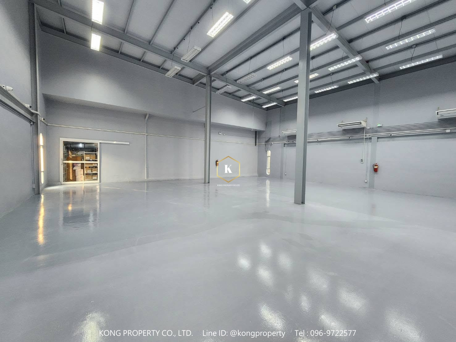 Warehouse for rent, temperature controlled, Ambient style, Ramkhamhaeng, Saphan Sung, Bangkok, complete security. – รูปที่ 4