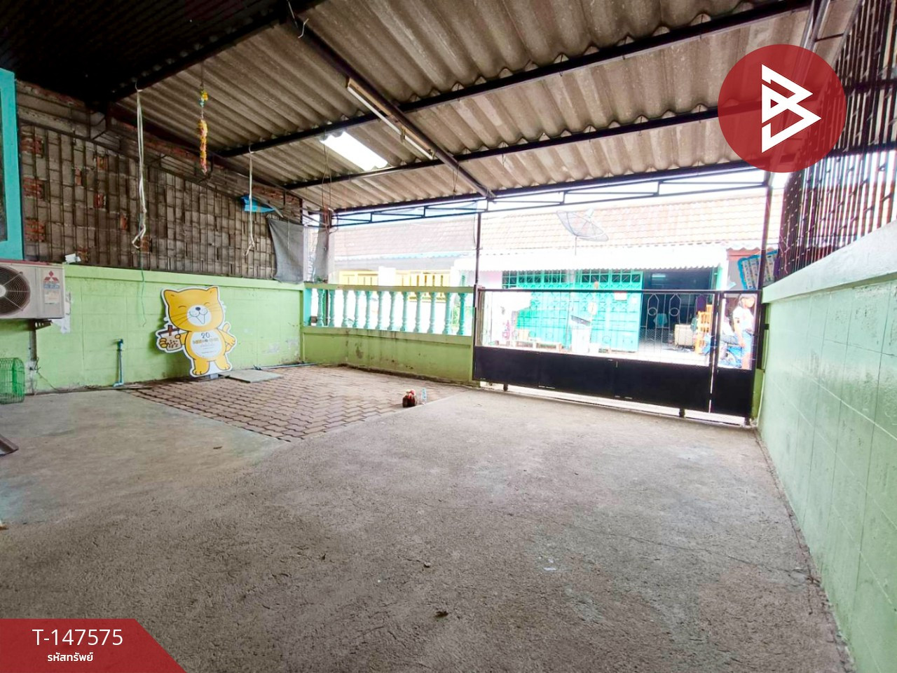 Single-story townhouse for sale, area 22.0 square meters, Don Tako Subdistrict, opposite Khao Kaen Chan, Ratchaburi. – รูปที่ 4