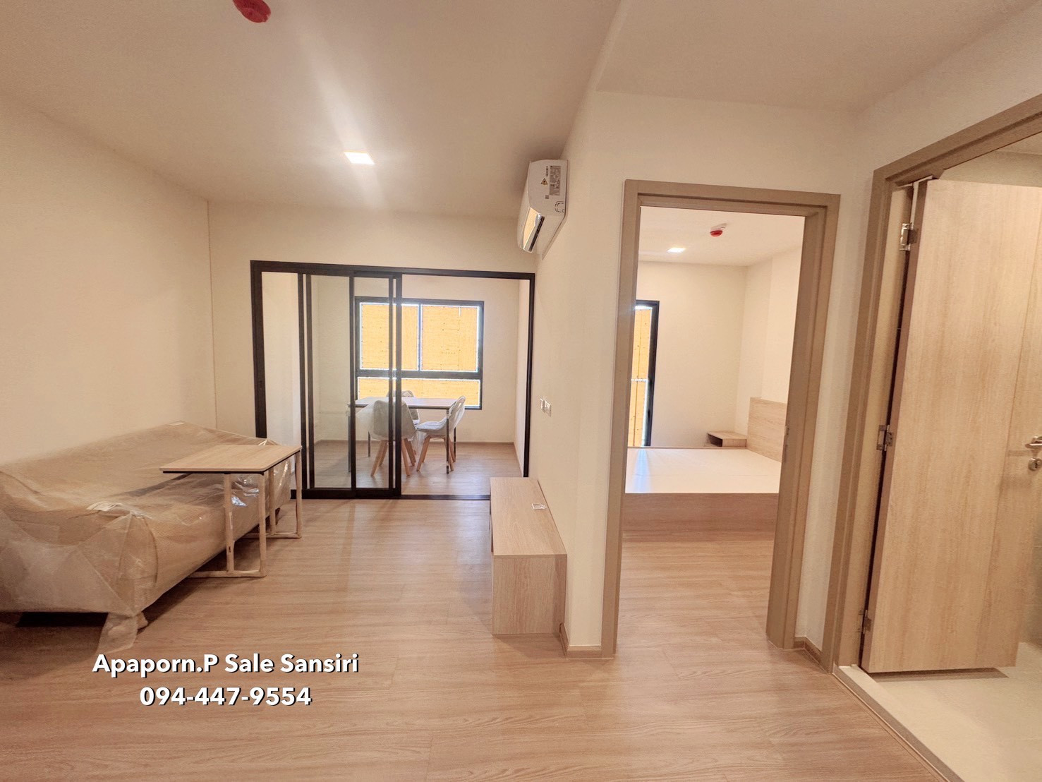 Urgent🔥 Last unit📣 Condo near Khon Kaen University " The room is fully furnished and ready to move in" D Condo Campus Khon Kaen!! Buy directly from Sansiri sales.