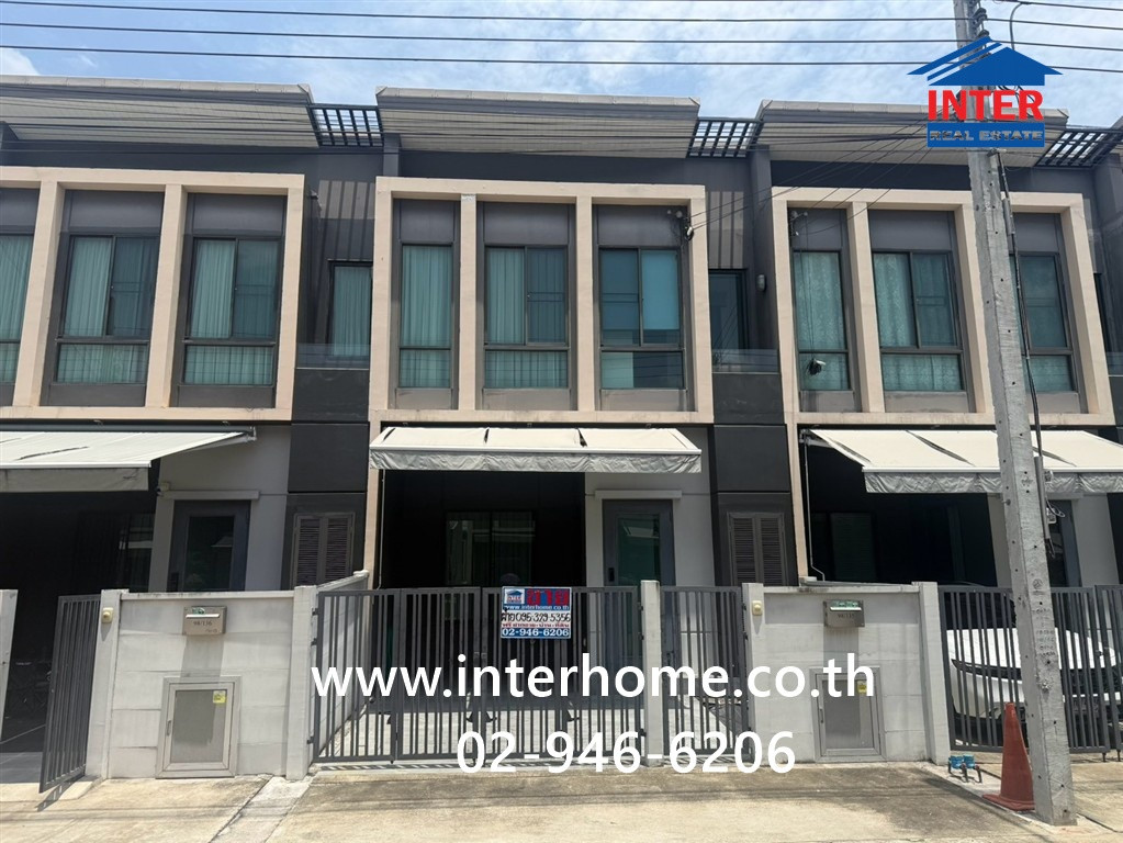 Townhouse, 2 floors, 17.5 sq m, Pleno Village. Sukhumvit-Bangna Bangna-Trad Road Buanakarin Road, Bang Kaeo, Samut Prakan Townhouse, 2 floors, 17.5 sq m, Pleno Village. Sukhumvit-Bangna Bangna-Trad Road Buanakarin Road, Bang Kaeo, Samut Prakan