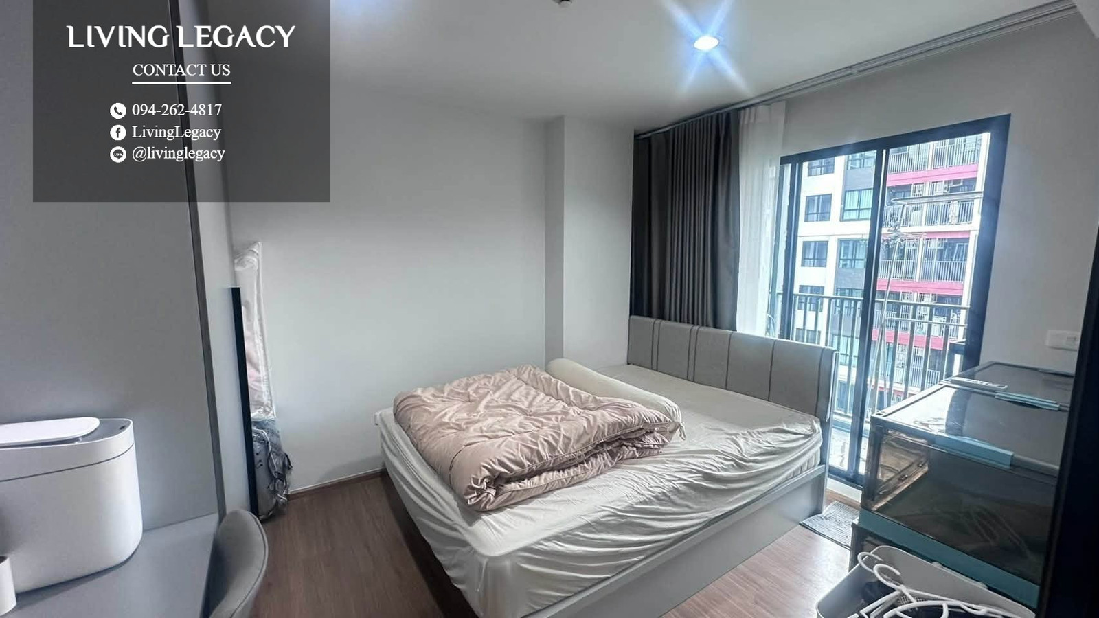 TJJ9YQ เช่าด่วน คอนโด Niche Mono Rama 9 35 ตร.ม. | ชั้น 6 | 1 นอน 1 น้ำ | 15,000 บาท/เดือน | Line: @livinglegacy – รูปที่ 4