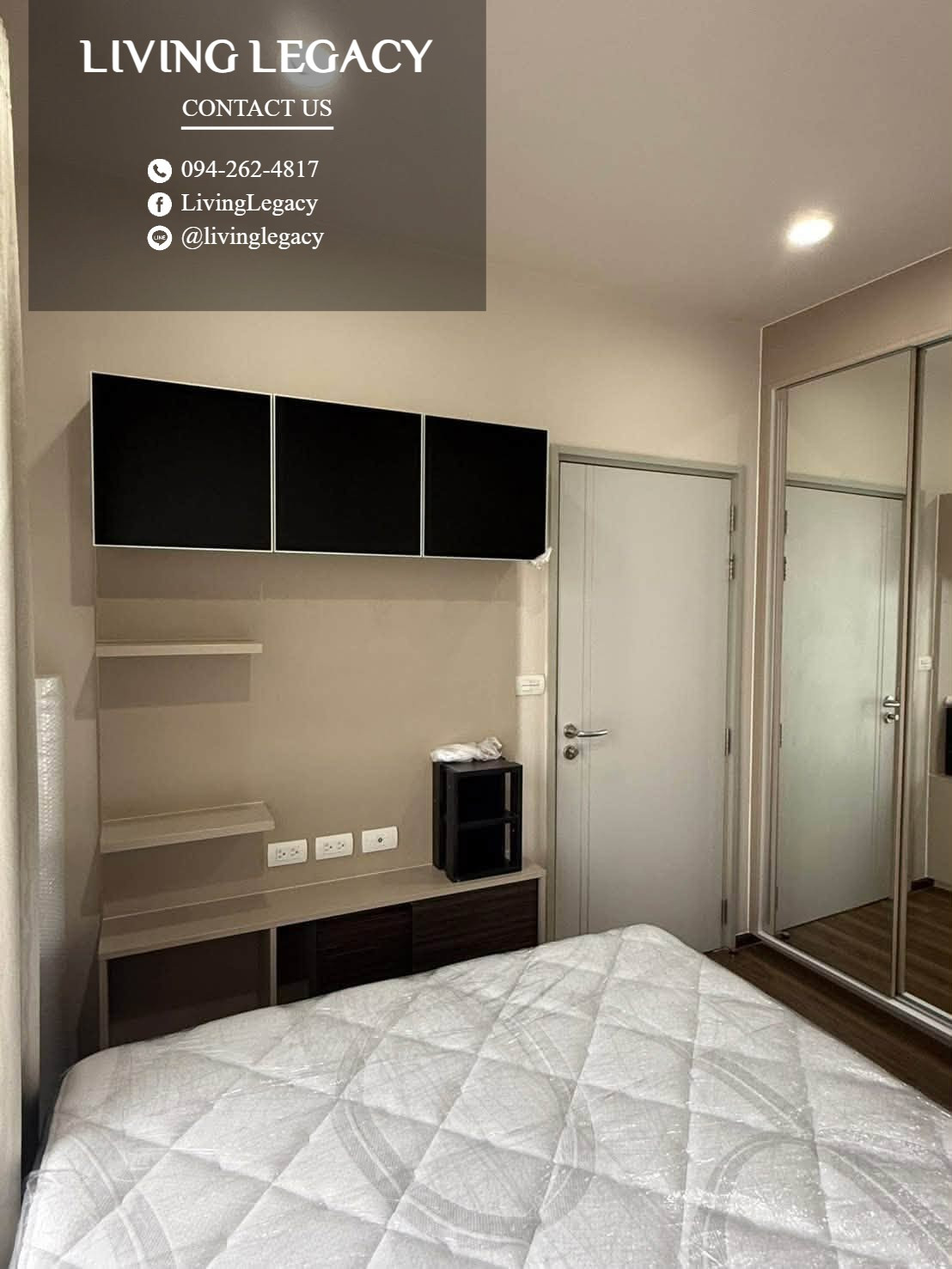 TJJRKQ เช่าด่วน Onyx by Sansiri 31 ตร.ม. | ชั้น 15 | 1 นอน 1 น้ำ | 16,500 บาท/เดือน | LINE: @livinglegacy – รูปที่ 4