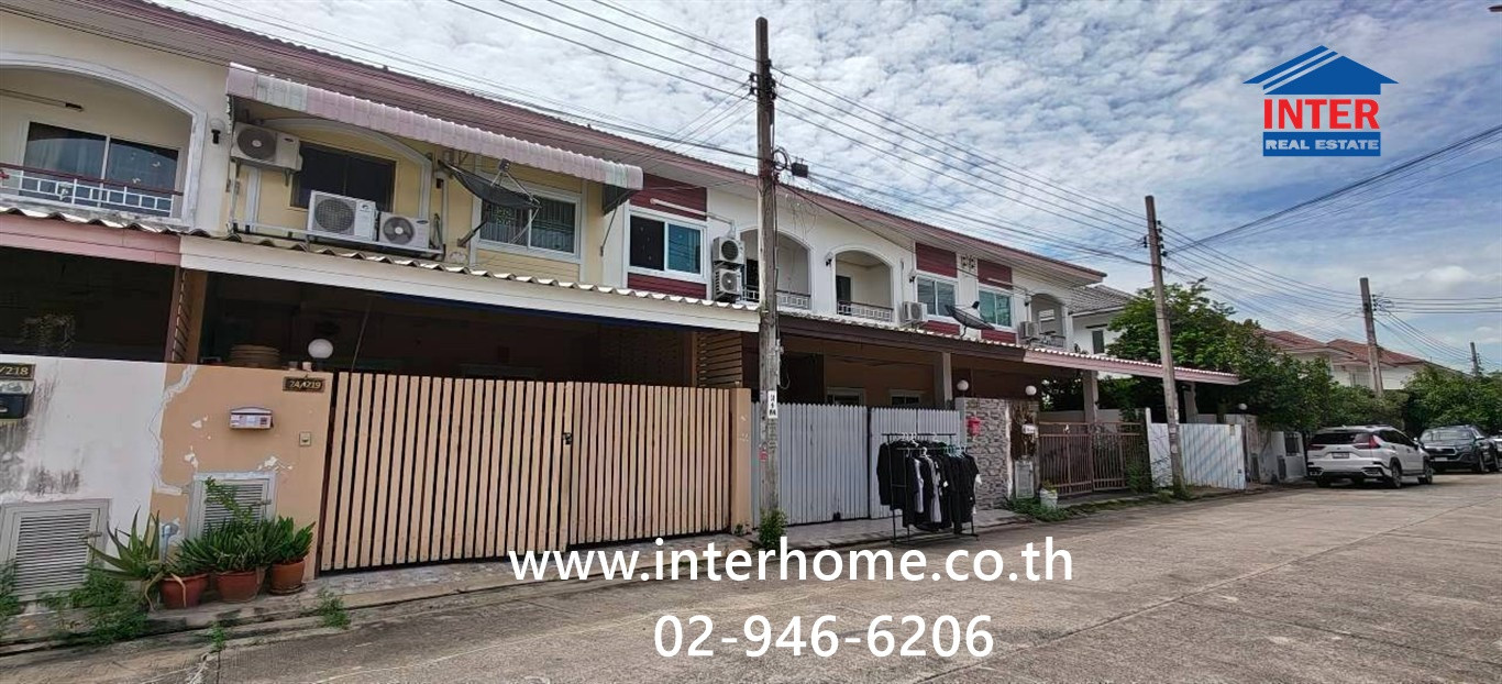 ทาวน์เฮ้าส์ 2 ชั้น 25.8 ตร.ว. หมู่บ้านนนทวีวิลล์ 5 ใกล้สำนักงานเขตหนองจอก ซอยมิตรไมตรี6/4 ถนนมิตรไมตรี ถนนเลียบวารี เขตหนองจอก กรุงเทพมหานคร – รูปที่ 2