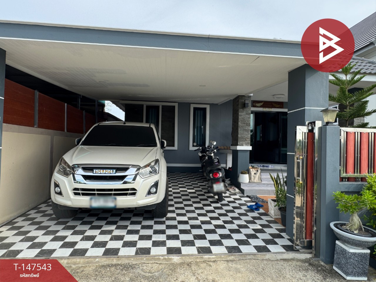 ขายบ้านเดี่ยวชั้นเดียว เนื้อที่ 50.0 ตารางวา บางวัว บางปะกง ฉะเชิงเทรา – รูปที่ 2