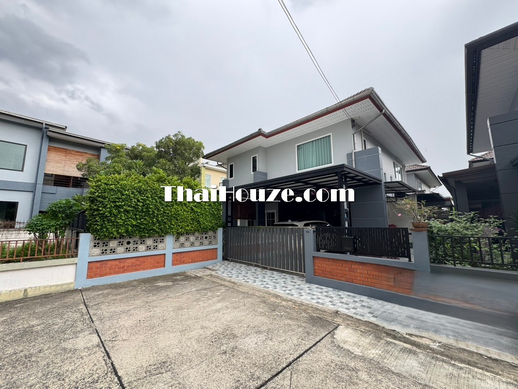 Single house for sale Chokpracha Village, Don Mueang (behind the edge)