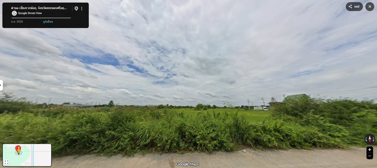 ขายที่ดินผังสีเขียว ติดถนนย่อยสายรนชัยหมู่ 8 ใกล้นิคมอุตสาหกรรมนวนคร เนื้อที่ 1-3-14 ไร่ – รูปที่ 4