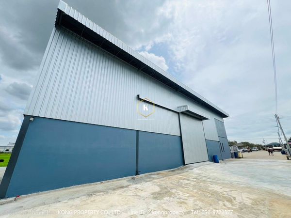 ให้เช่าโกดัง กาญจนาภิเษก คลองพระอุดม ลาดหลุมแก้ว ปทุมธานี (สร้างใหม่) ขนาด 450 ตรม