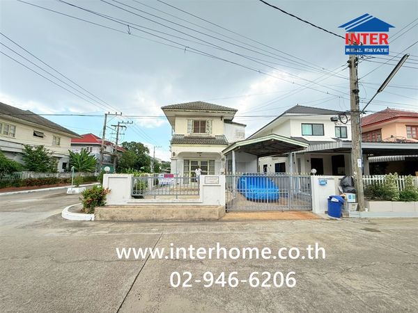 บ้านเดี่ยว 2 ชั้น 50 ตร.ว. หมู่บ้านชนชื่น1 อยู่หลังตลาดนัด เวิลด์มาร์เก็ต ซอยทวีวัฒนา9 ถนนพุทธมณฑลสาย3 ถนนพุทธมณฑลสาย4 ถนนทวีวัฒนา เขตทวีวัฒนา กรุงเทพมหานคร